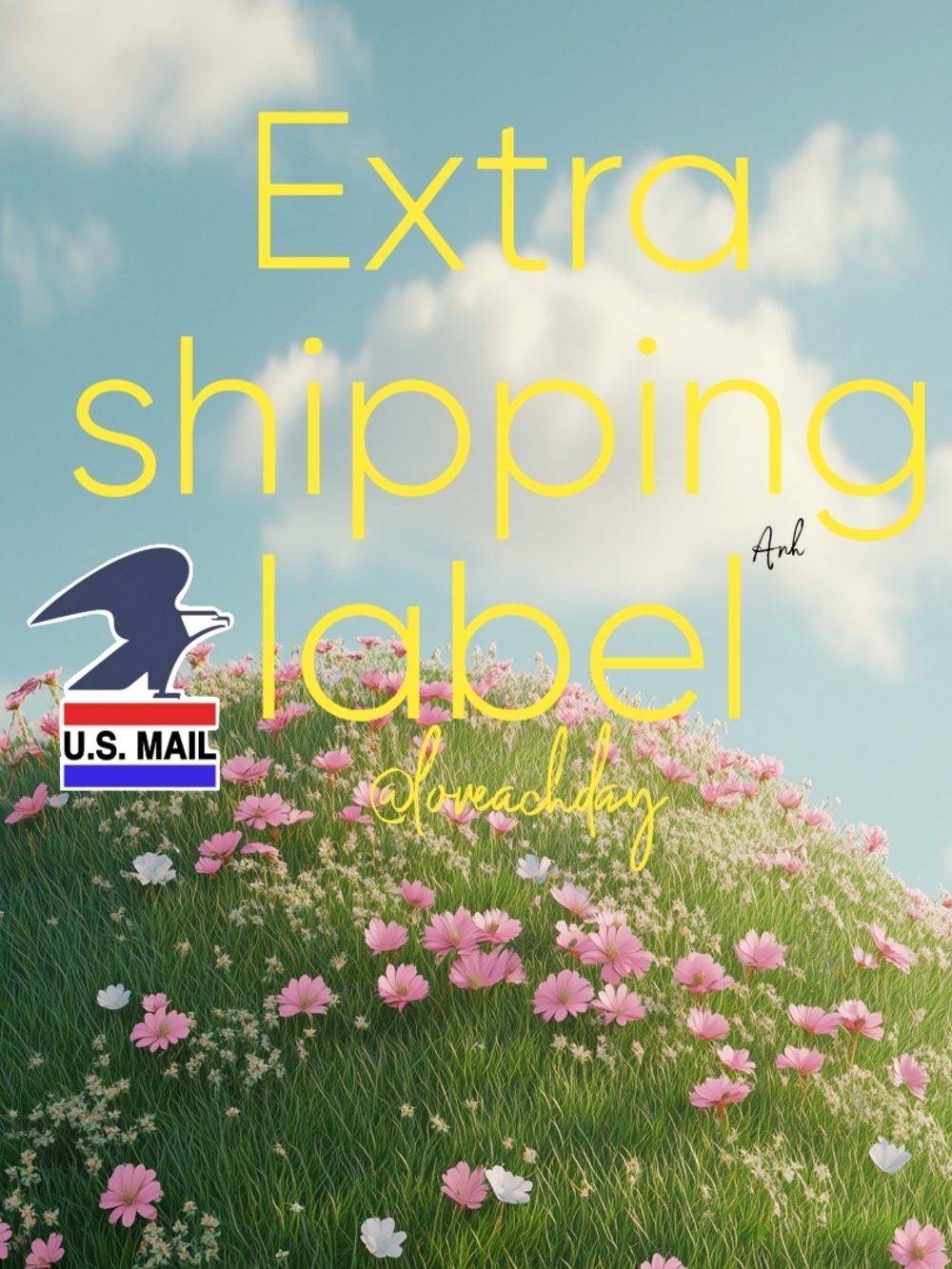 🛥 Extra Shipping Label